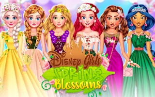 Cover image of Princess Girls Spring Blossoms