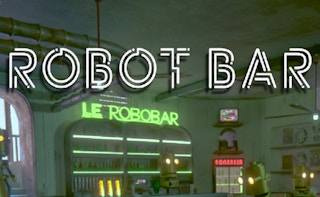 Cover image of Robot Bar - Find the differences