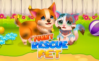 Cover image of Funny Rescue Pet