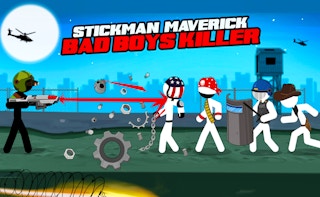 Cover image of Stickman Maverick Bad Boys Killer