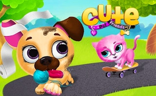 Cover image of Cute Pet Friends