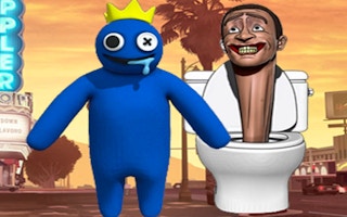 Cover image of Rainbow Friends VS Skibidi Toilet