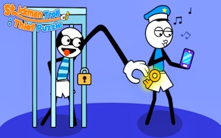 Cover image of Stickman Troll Thief Puzzle