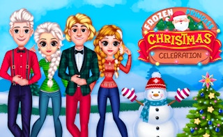 Cover image of Frozen Princess Christmas Celebration