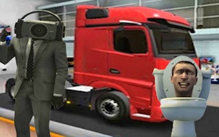 Cover image of Truck Simulator Skibidi Toilet