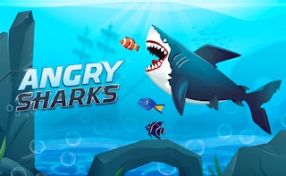 Cover image of Angry Sharks