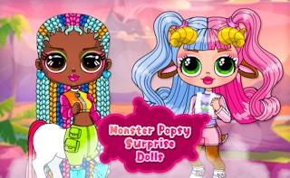 Cover image of Monster Popsy Dolls