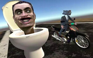 Cover image of Skibidi Toilet Moto Bike Racing 2