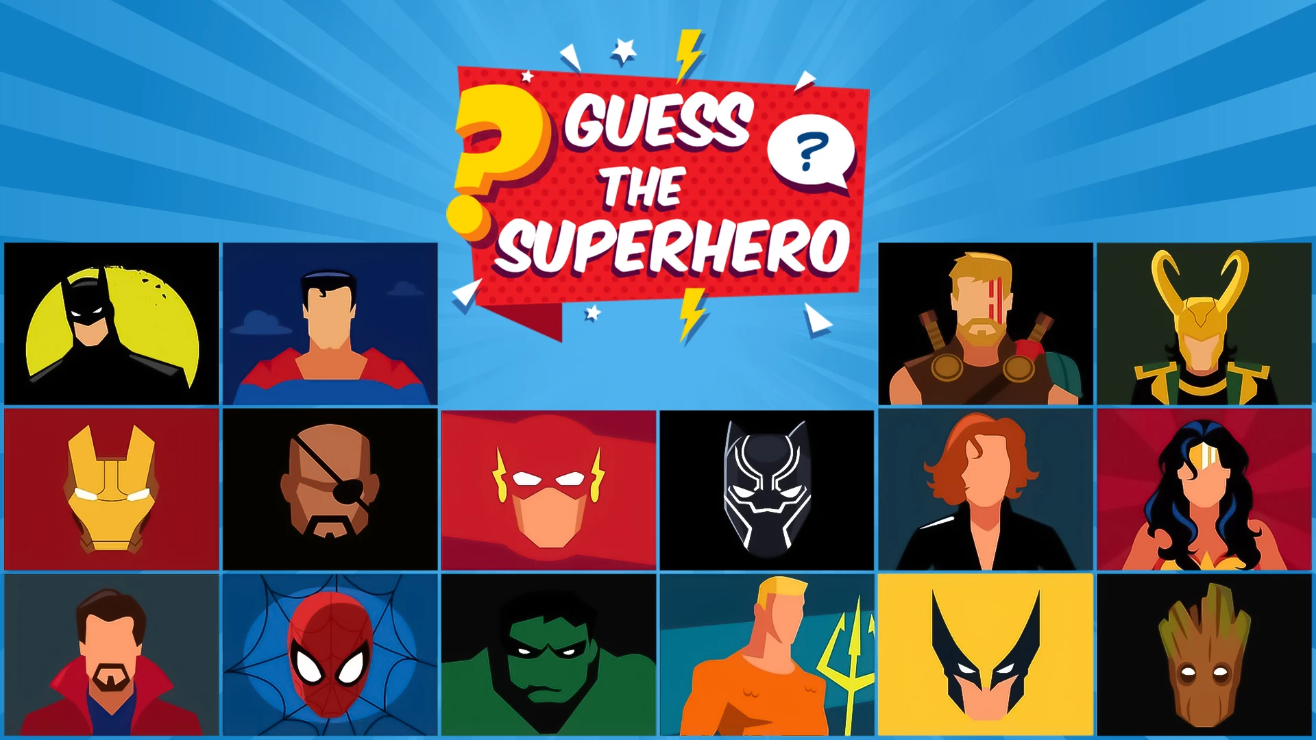 Cover image of Guess The Superhero