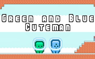 Cover image of Green and Blue Cuteman