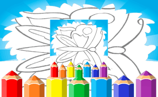 Cover image of Butterfly Coloring Pages Kids